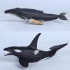 Cross-Border Marine Life Model Toy: Gray Whale, Orca, Humpback, Narwhal, Great White Shark