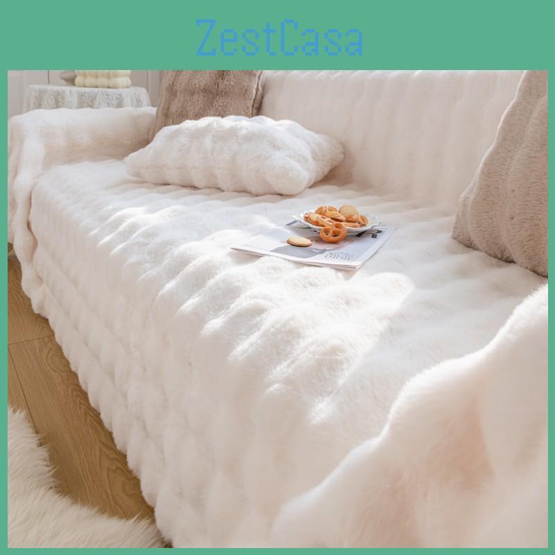 Warm Thickened Sofa Cover Antiscratching Sofa Towel Winter Plush Sofa Cover Allinclusive Sofa Blanket