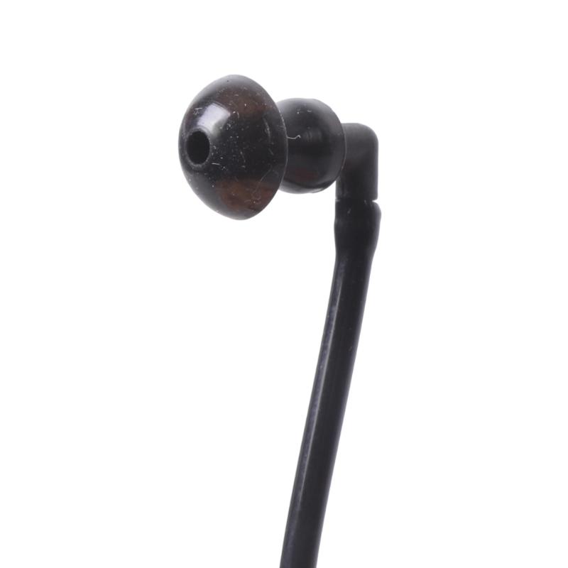 Kurz 38-50cm 3,5mm Luftspirale Schlauch In-Ear-Kopfhörer Ohrhörer für Audio-Empfänger Mobiltelefone Radios Computer