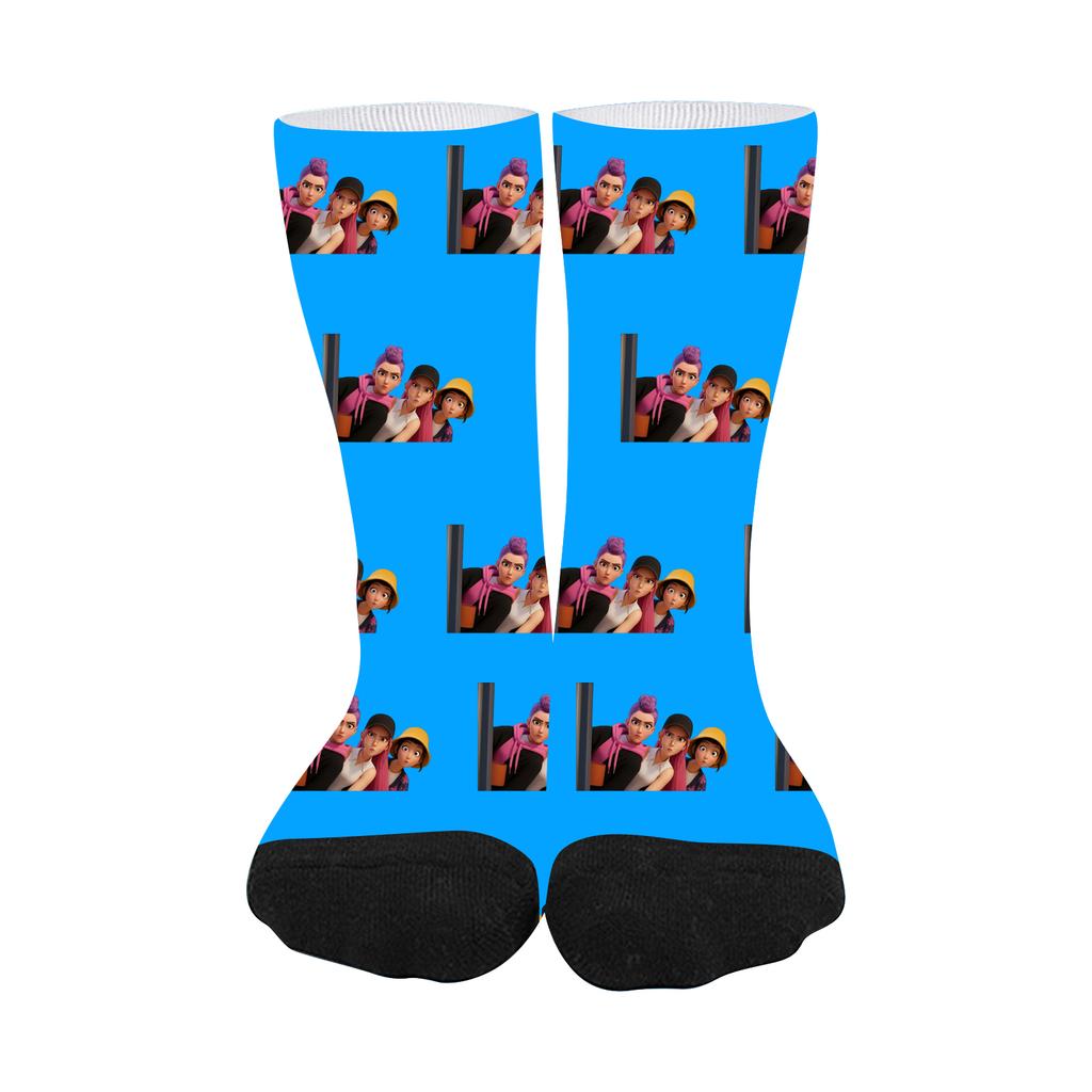 Fun patterned socks , a hilarious gift for boys , girls , men , and women.