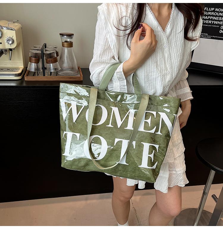 Large Capacity Commuter Bag Bag Lazy Wind Tote Bag Design Sense Women's Shoulder Bag