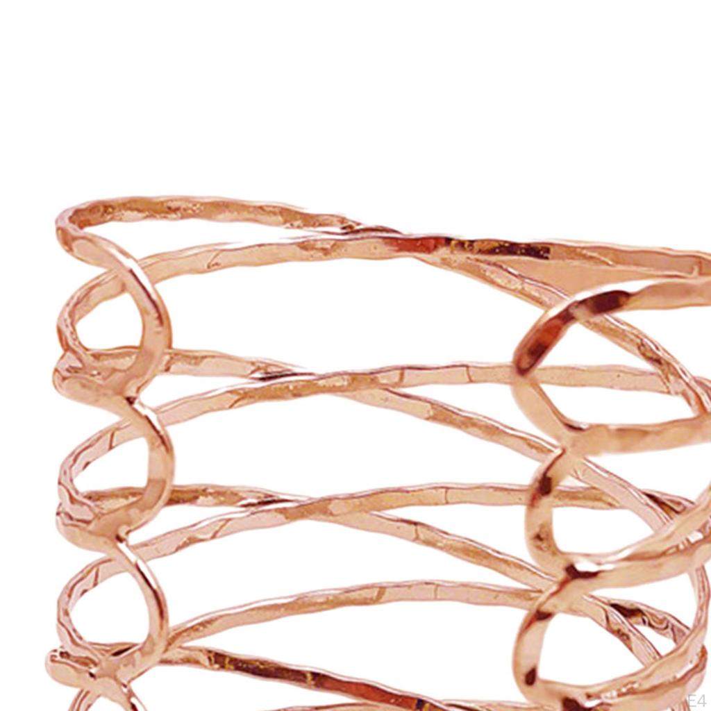 Arm Bracelet for Women Girls Open Upper Bangle Simple Adjustable Armlet Armband Set