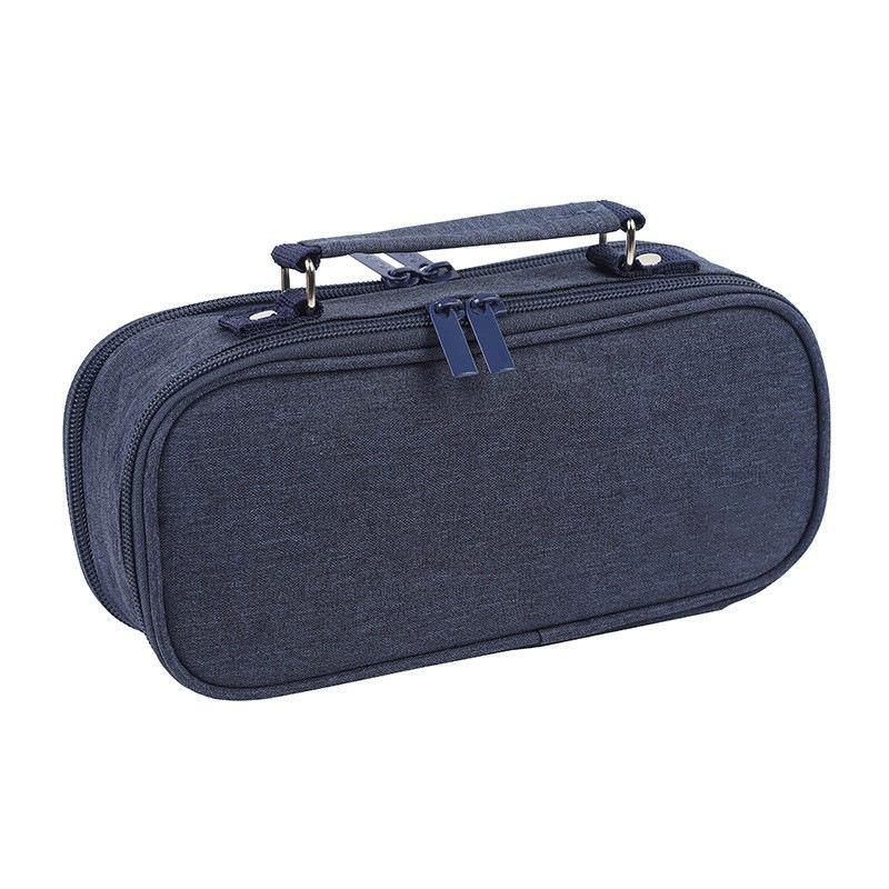 

Simple And Portable Pen Bag With Large Capacity Pen Holder, Children s Multi-functional Multi-layer Stationery Bag