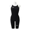 NEO SL Half Black X Size FINA Swimming Women's GX-SONIC Suit, N2MG2205, Neolime, XL, (International Federation) Approved.