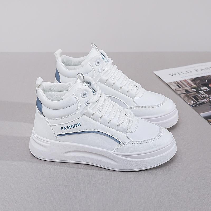New Type of Shoes Thick-soled High-top Shoes Student Running Casual Sneakers
