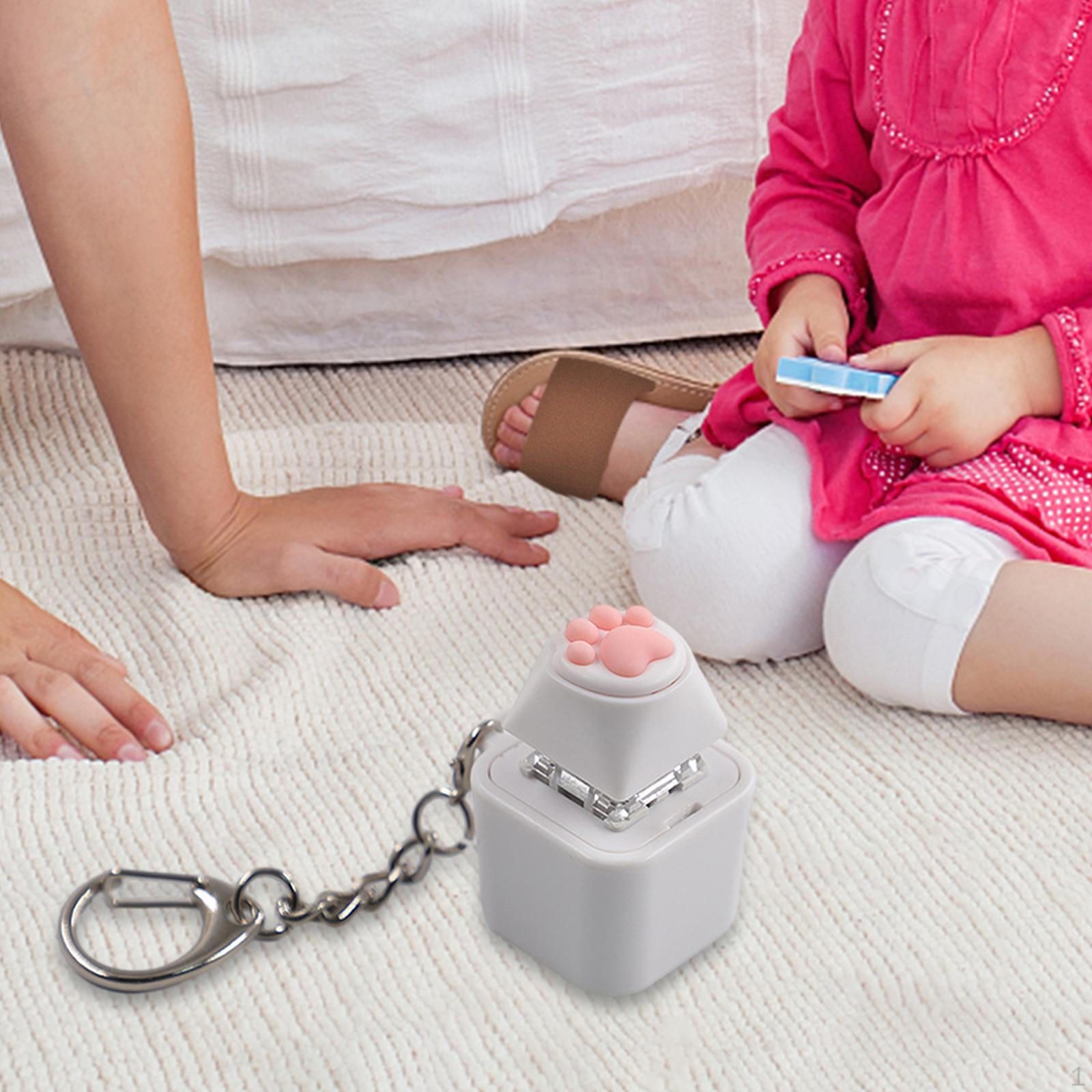 

Cartoon Keychain Entertainment Key Chain Bag Keyring Valentines Day Gifts Portable Creative Light up