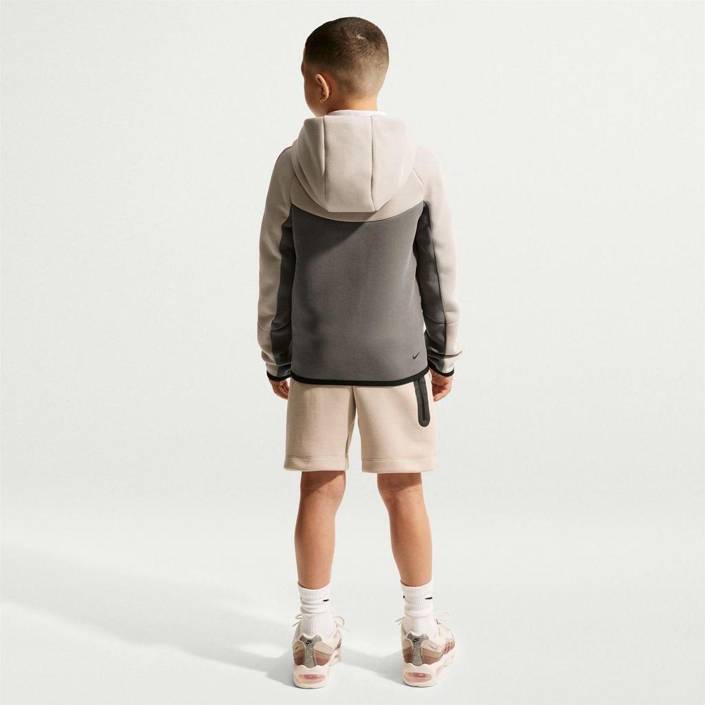 Nike Childrens/Kids Tech Fleece Full Zip Hoodie