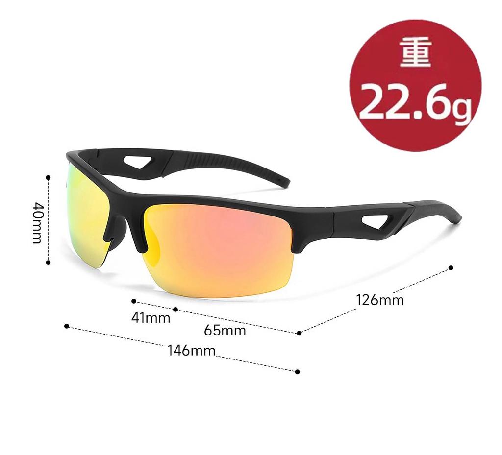 Sports Polarized TR90 TAC UV Clear for [QUUDMMM] Sunglasses, Lenses, Ultra-lightweight, UV400, Protection, Vision, Cycling, Baseball, Running, Hiking,