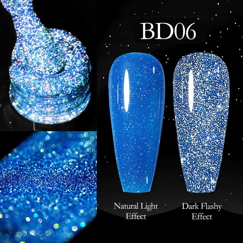 

Venalisa 7.5 мл светоотражающий неоновый диско гель-лак для ногтей с блестками отмачиваемый УФ-гель-лак маникюрный инструмент