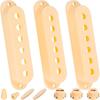 HAAMNING7 Set ST Pickup Covers Single Coil 3-Piece 48/50/52mm