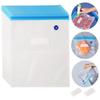 Plastic Clips Vacuum Bags Set Hand Space Saving White
