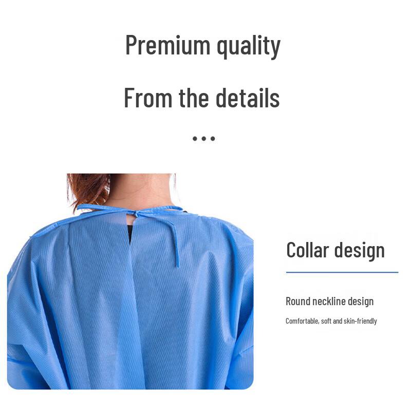 Disposable Tie-Back Isolation Gown