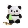 Adorable Panda Plush Keyring With Magnetic Circles For Kids Bag Decor And Gift