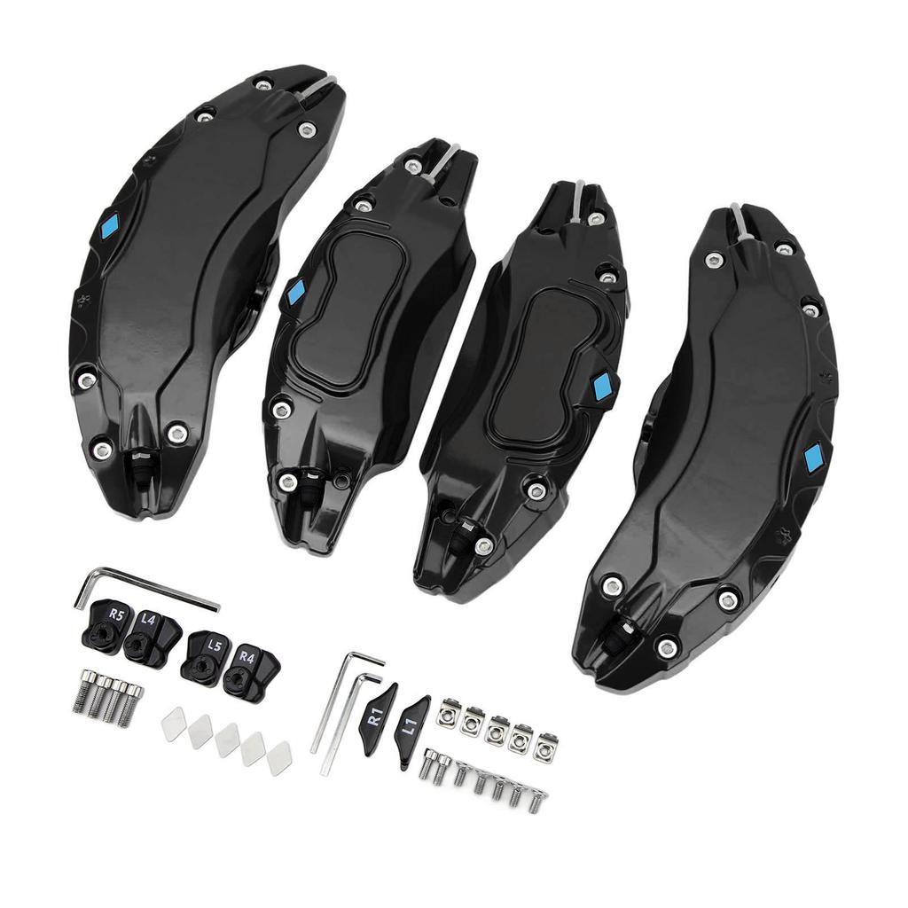 4PCS Brake Caliper Cover Front Rear Aluminum Alloy Replacement for Tesla Model Y 19 20in Wheels Hub