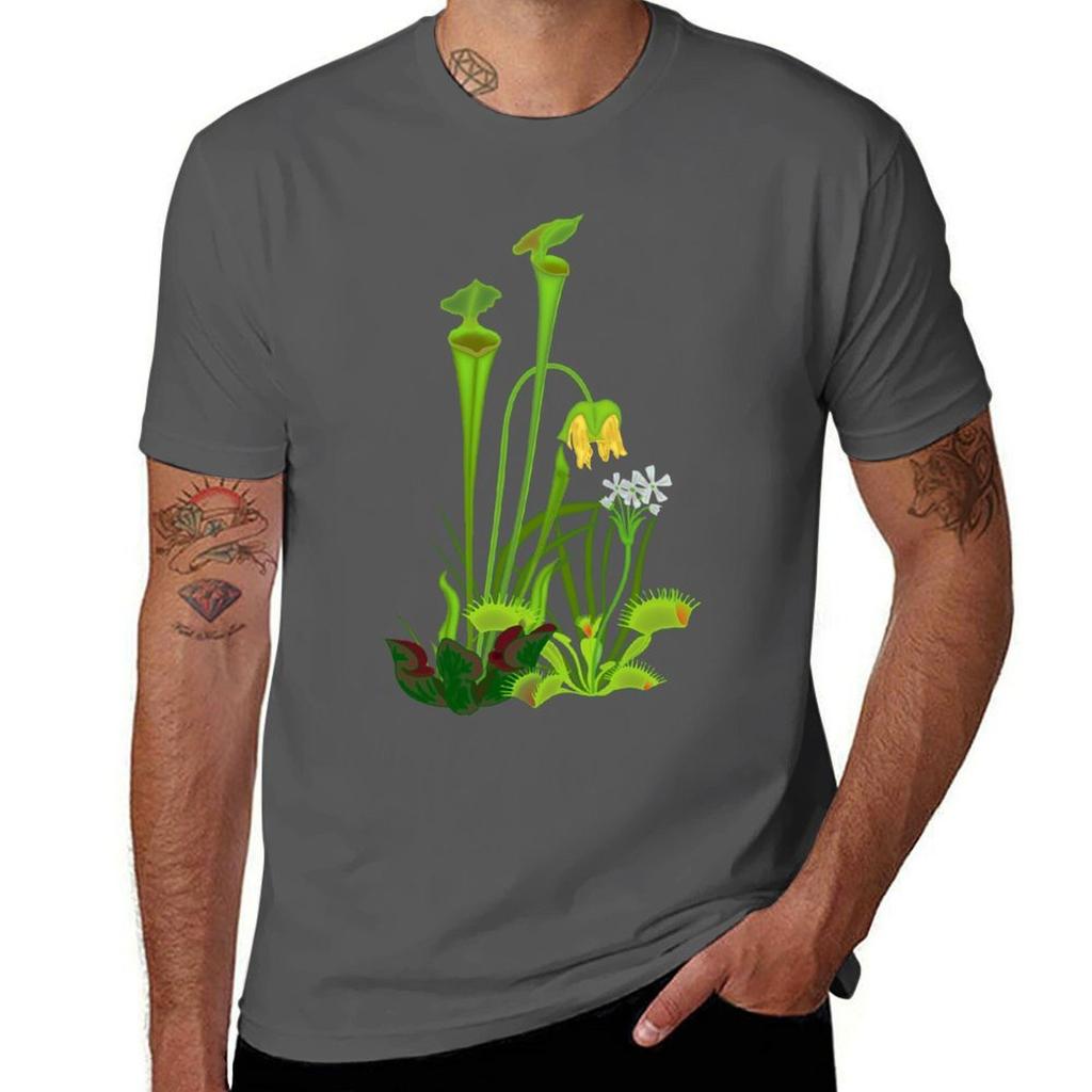 Flowering Carnivorous Plants TShirt Ultra Soft Breathable Tee Top