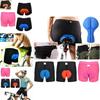 Breathable Men Women Cycling Shorts With Sponge Gel 3d Padded For Superior Comfort