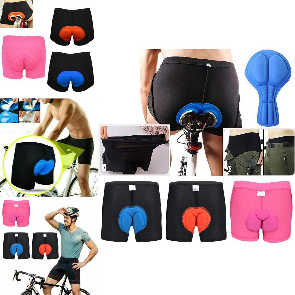 Breathable Men Women Cycling Shorts With Sponge Gel 3d Padded For Superior Comfort