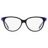 Emilio Pucci Women S Oval eyeglaSSeS Ep5077 005 Black Violet 53mm 005