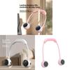 Portable Neck Fan With 1200mah Battery Usb Rechargeable Personal Bladeless Fan For Travel