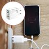 Multifuntional 65W Wall Charging Adapter USB Type C Port Intelligent Power Desktop Charging Station Plastic Texture