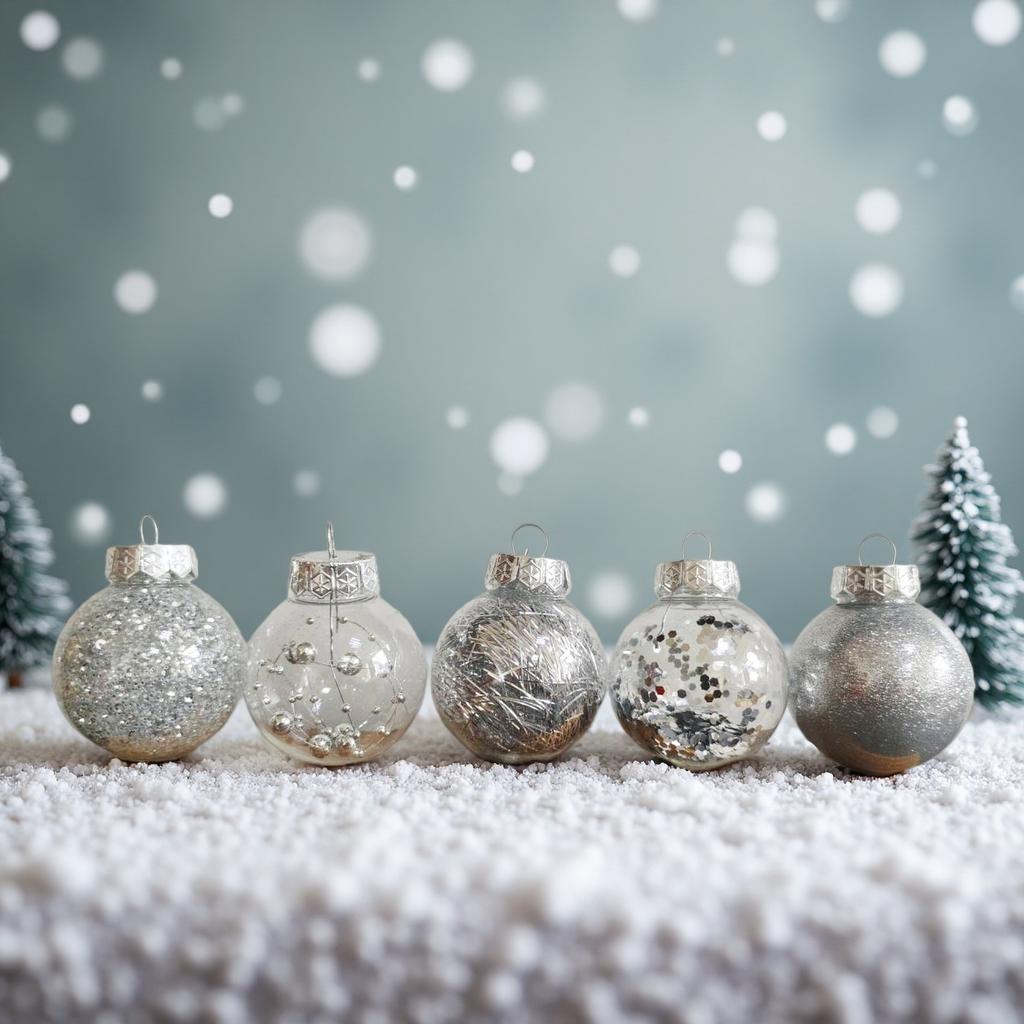 6cm Christmas Tree Balls Ornament Pink Blue Xmas Hanging Tree Bauble Pendants Home Party Decor Navidad 2026 Decoración Gift