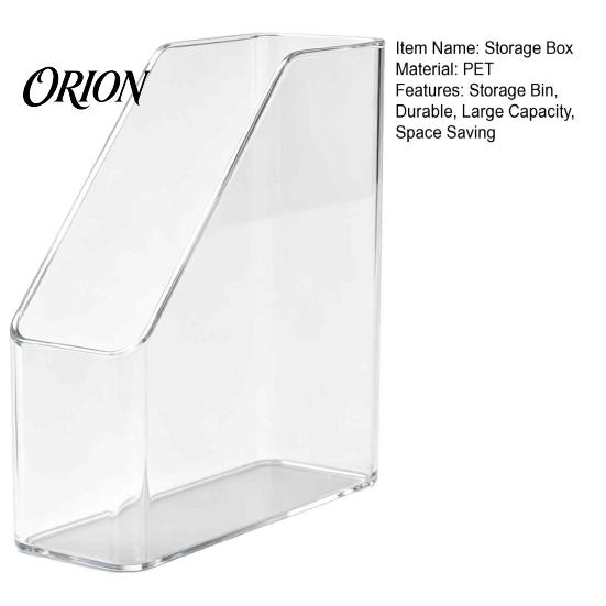Multipurpose Storage Bins Kitchen Cling Film Organizer, Space Saving Durable Box, Large Dorm Room Essentials Capacity Vertical Bin, for Food Foil And
