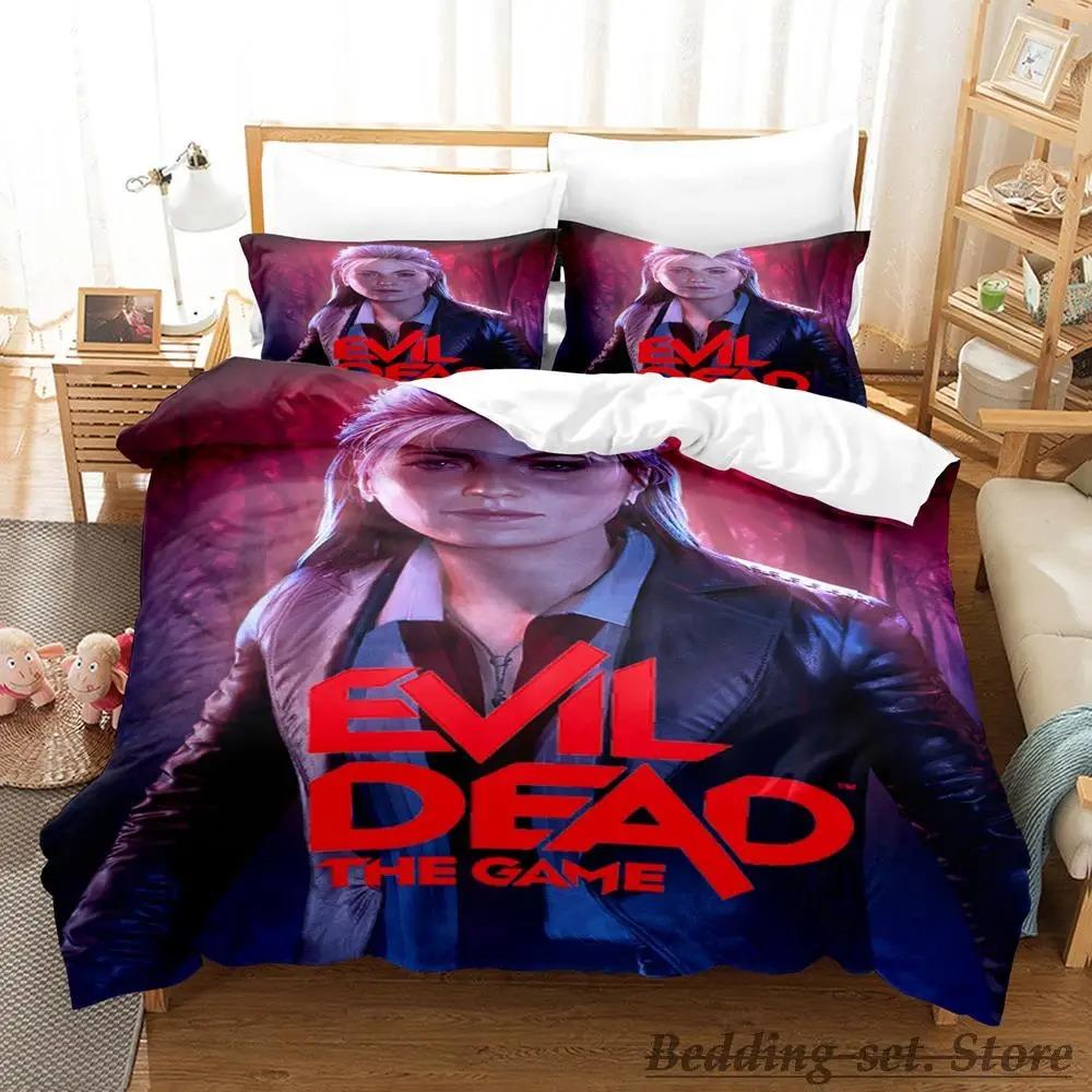 Ash VS Evil Dead Bedding Set Single Twin Full Queen King Size Bed Set Aldult Kid Bedroom Duvetcover Sets parure de lit