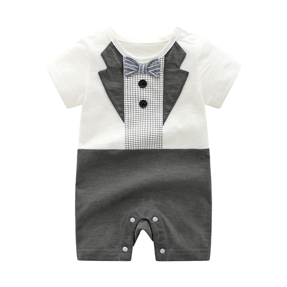 Buy Baby Boys Infant Jumpsuit ShortSleeves Clothes Thin Newborn Summer