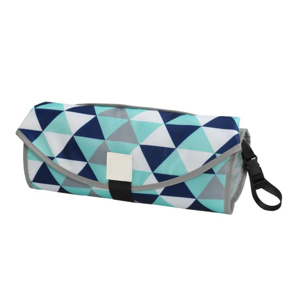 Portable Polyester Baby Changing Mat, Universal Waterproof Diaper Changing Pad for Infant Care