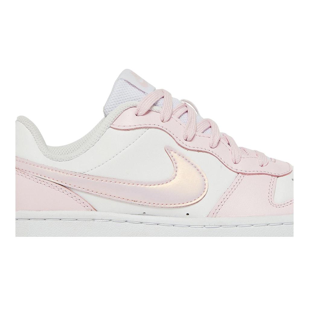 Nike Court Borough Low 2 SE Grade School 'White Pink Foam' (Unisex) White / Pink Foam Kids' Skateboarding Shoes DQ0492 100