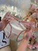 2025 New French Satin Lace Mid-Waist Briefs: Pure Desire Style, Tempting & Comfortable for Girls