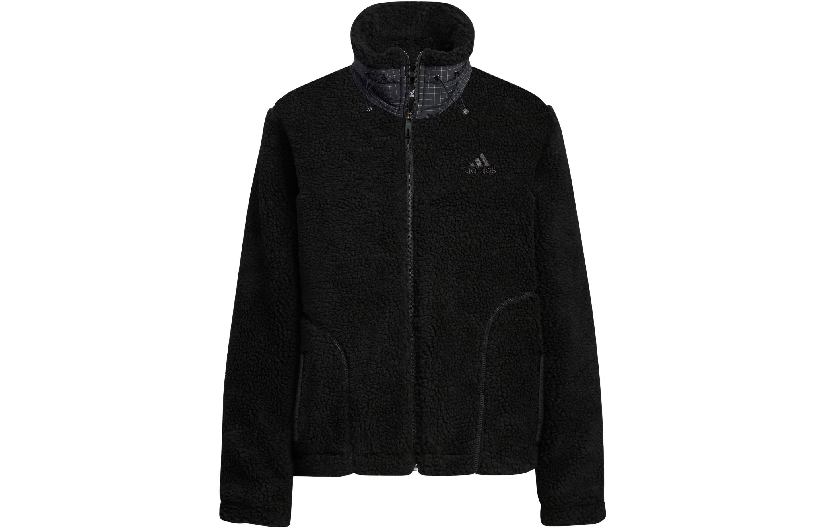 Adidas Velvet feel Coat Women s Black HM7096 L