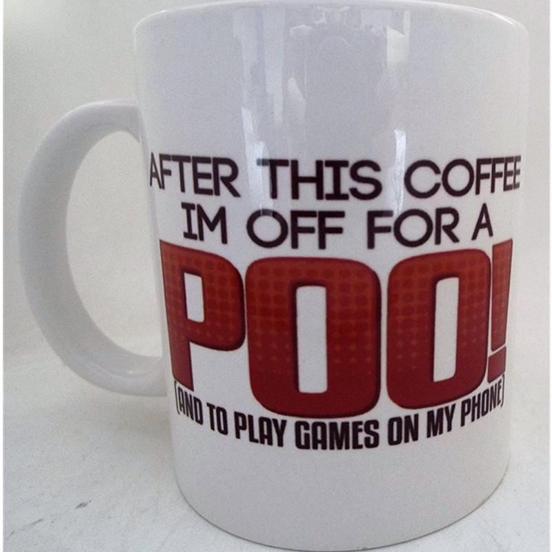 Novelty Gifts | Slate Coaster After This Coffee I'm Off For A Poo Engraved Funny Gift Friend Present P 8daaa20e 6d73 4c3a B9af 6fe926399965