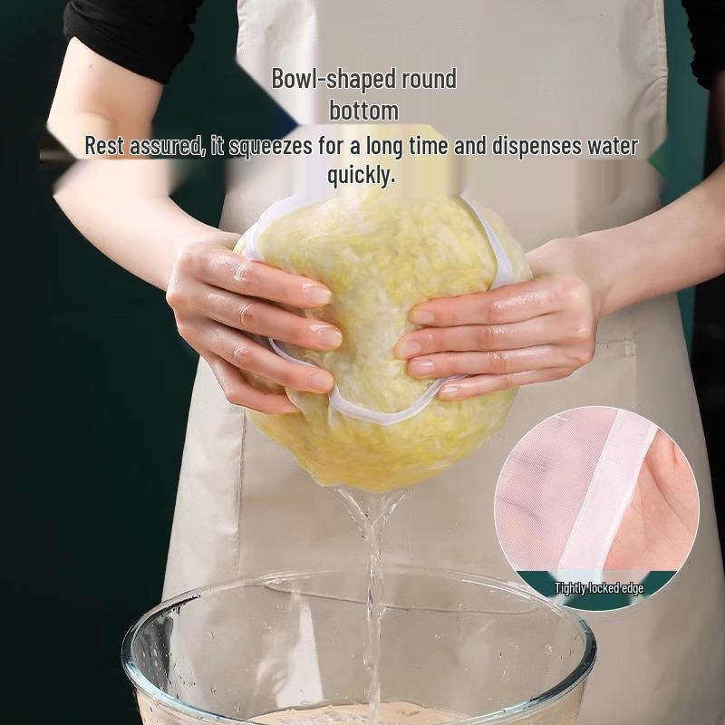 Dumpling Filling Squeezer and Cabbage Draining Bag with Newcomer Discount