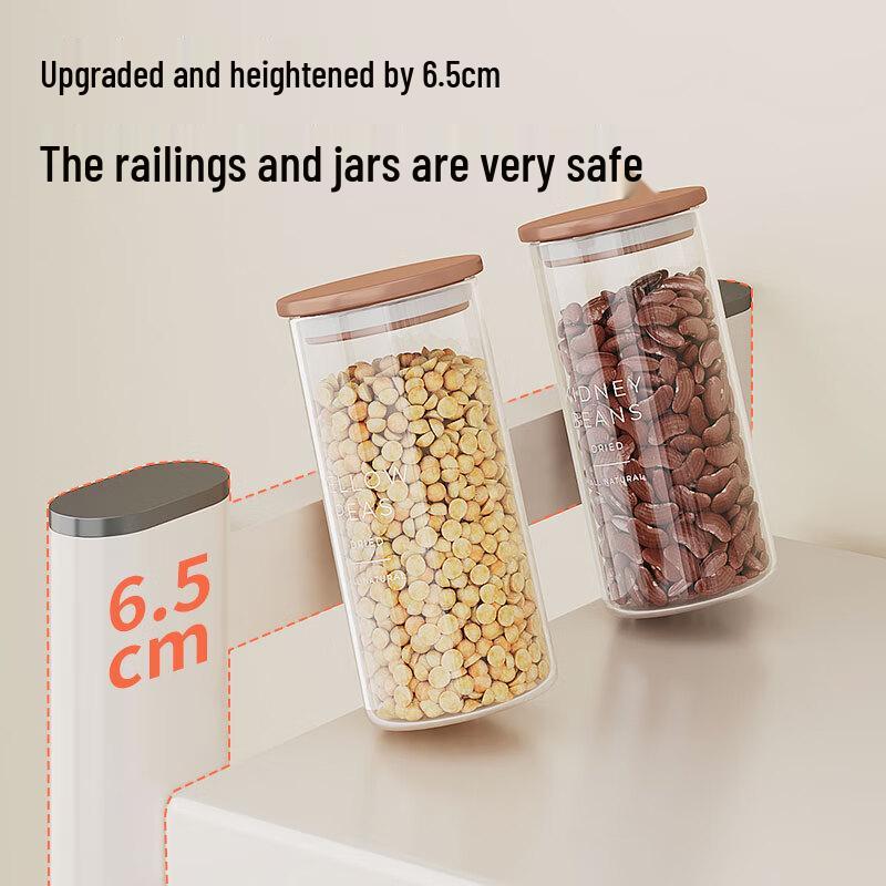 Retractable Kitchen Microwave Oven Storage Shelf