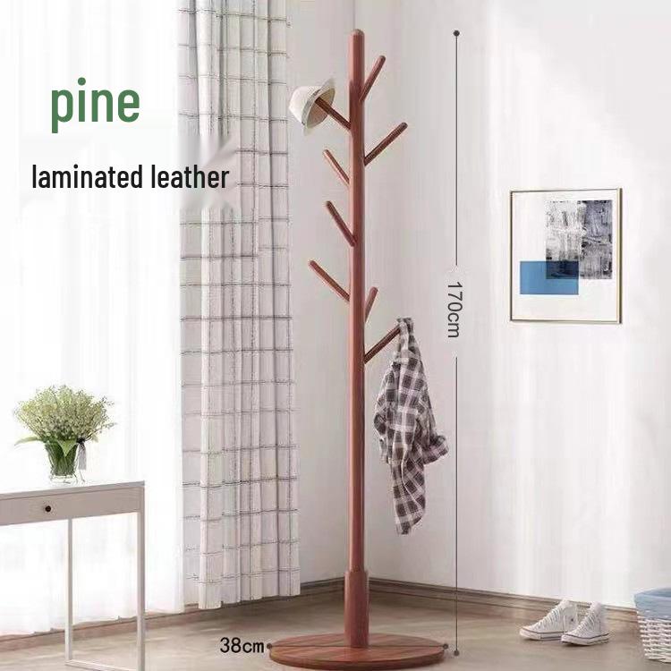 Solid Wood Clothes Rack for Living Room & Bedroom