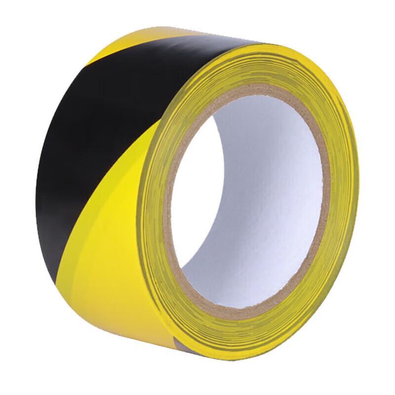PVC Black Yellow Warning Floor Tape