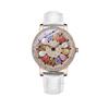 Women's Fashion Quartz Watch 360 ° Time Comes and Turns Diamond Inlaid Dial Waterproof Female Creative Clock Wristwatches