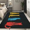 Cute Cat Cartoon Rug Children's Bedroom Decoration Large Area Carpet Modern Living Room Sofa Non-slip Mat Lounge Rug Washable