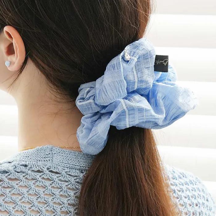 Ripple Puff Scrunchie