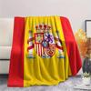 Spain National Football Team Flannel Blanket, High quality Comfortable for All Seasons, Home Decor, Warmth and Comfort