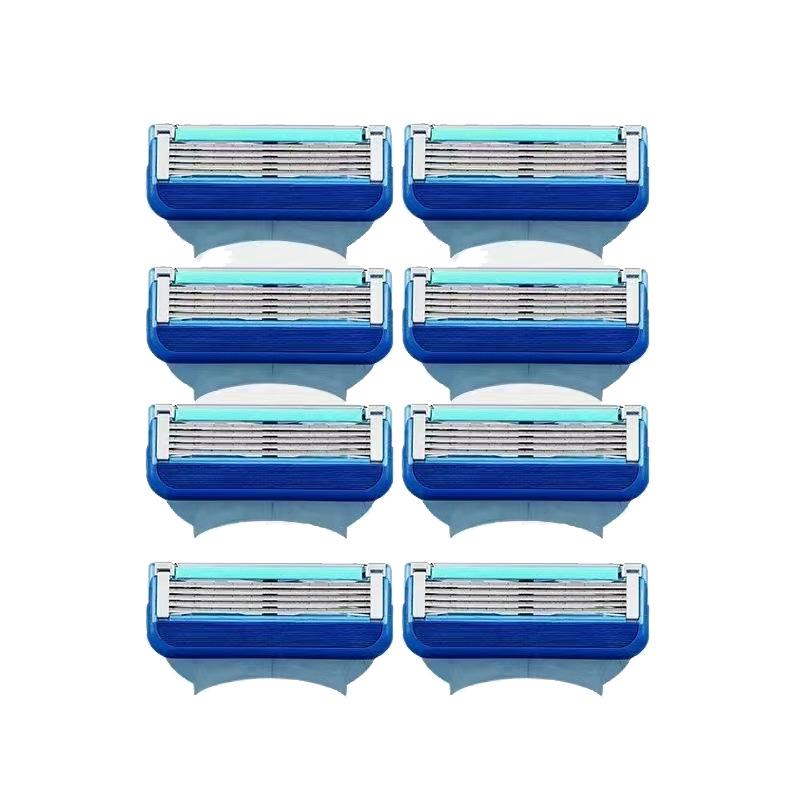 Porte-lames de rasoir cinq couches portable pour homme – Lavable et durable