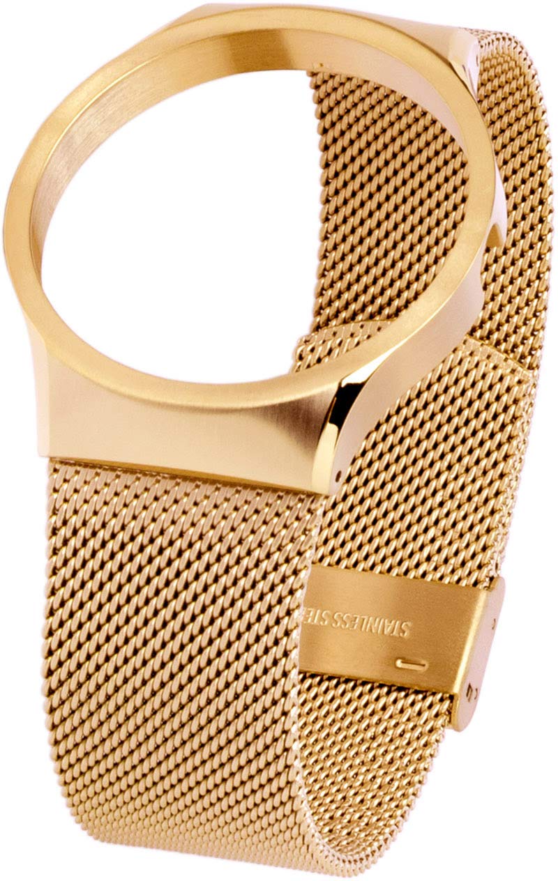

ZEROO Watch Stainless Steel Mesh Belt for Men and Women [ZERO] [Genuine Product] (Yellow Gold)