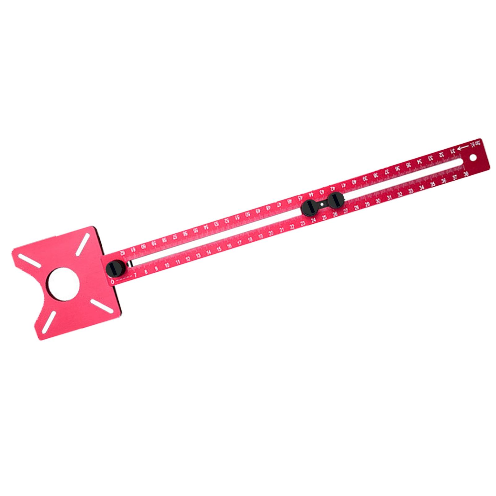 

Router Milling Groove Bracket Aluminum Alloy Detachable Multifunctional 3 in 1 Trimming Machine Flip Board 445mm