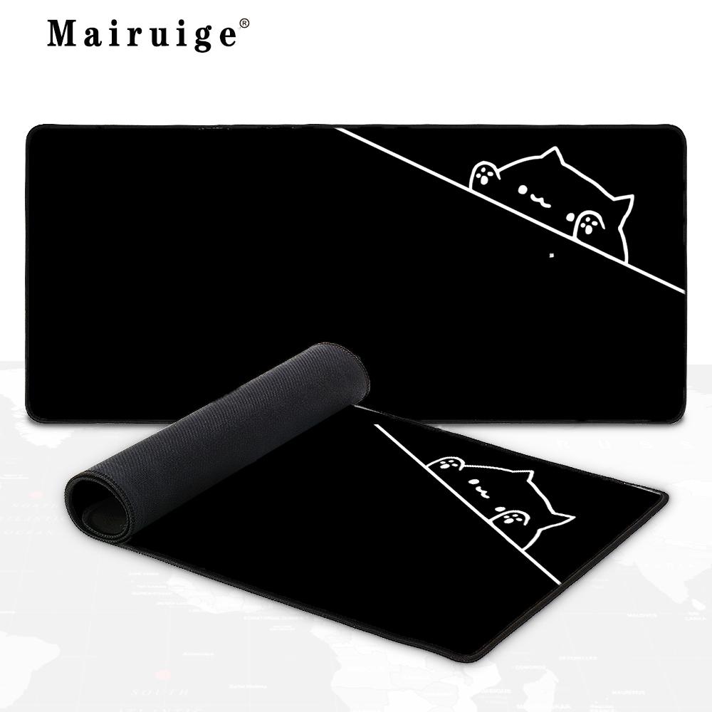 Mouse Pad Cat Gaming Accessories Keyboard Desk Gaming Mats Gamer Desk Pad Desktops Office Mouse Mat Rug Carpet for Mouse