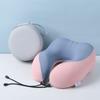 Storage Bags Neck Support Cushion Slow Rebound Napping Neck Pad Sleeping Neck Pillow  Airplanes