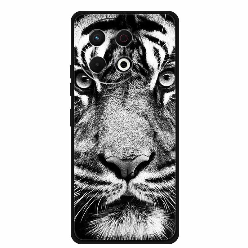 Für Tecno Spark 30 Pro 4G Hülle Spark30 Pro Hülle Schwarzes Silikon Weiche Rückseite Hülle Für Tecno Spark 30 Pro Handyhülle 30Pro Tasche