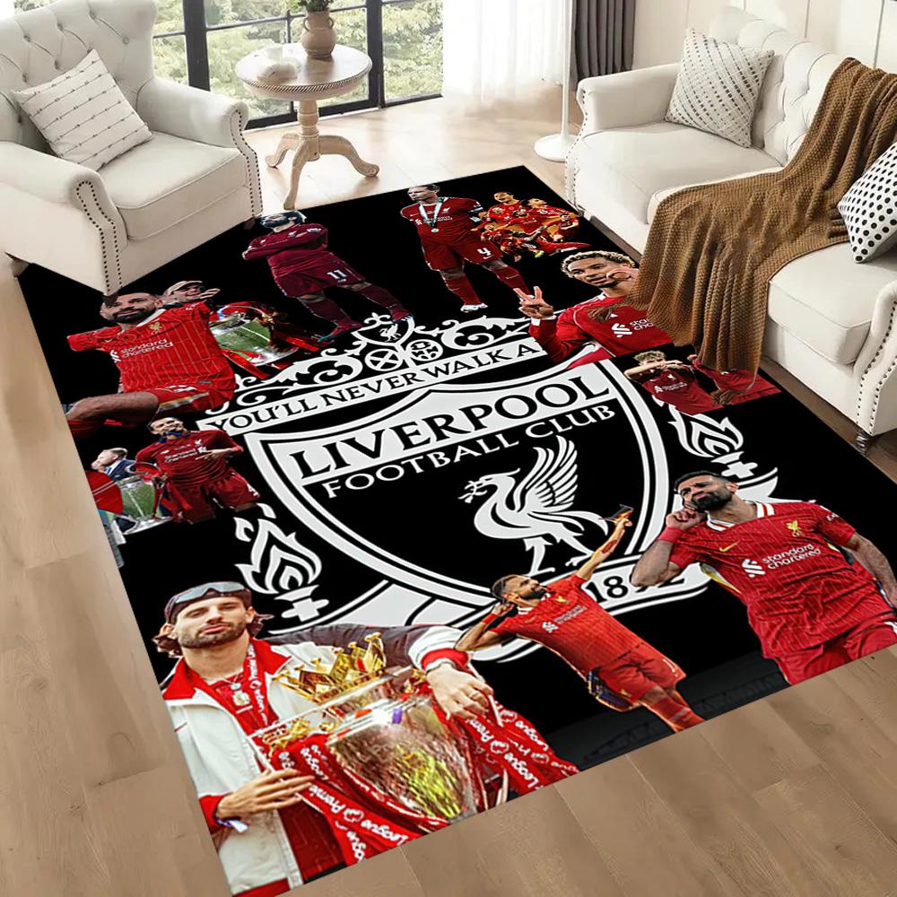 Liverpool Football Club Floor Mat Perfect For Decorate Room Dining Room Outdoor Game Room Antislip Rug Decorate Offices Spiritual Gift