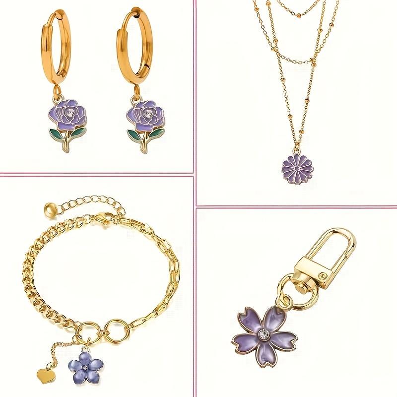 20pcs Elegant Enamel Charm Set, Jewelry Making Accessories Pendant,  for DIY Small Gifts for Friends and Family
