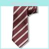 Student Jk Uniform Tie With Striped Pattern For School Wear